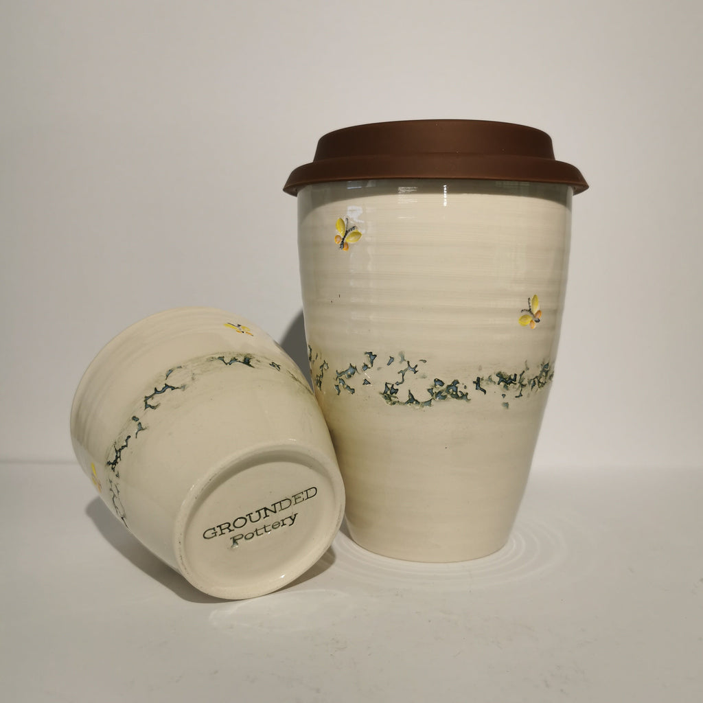 Butterfly Forest Coffee Cup