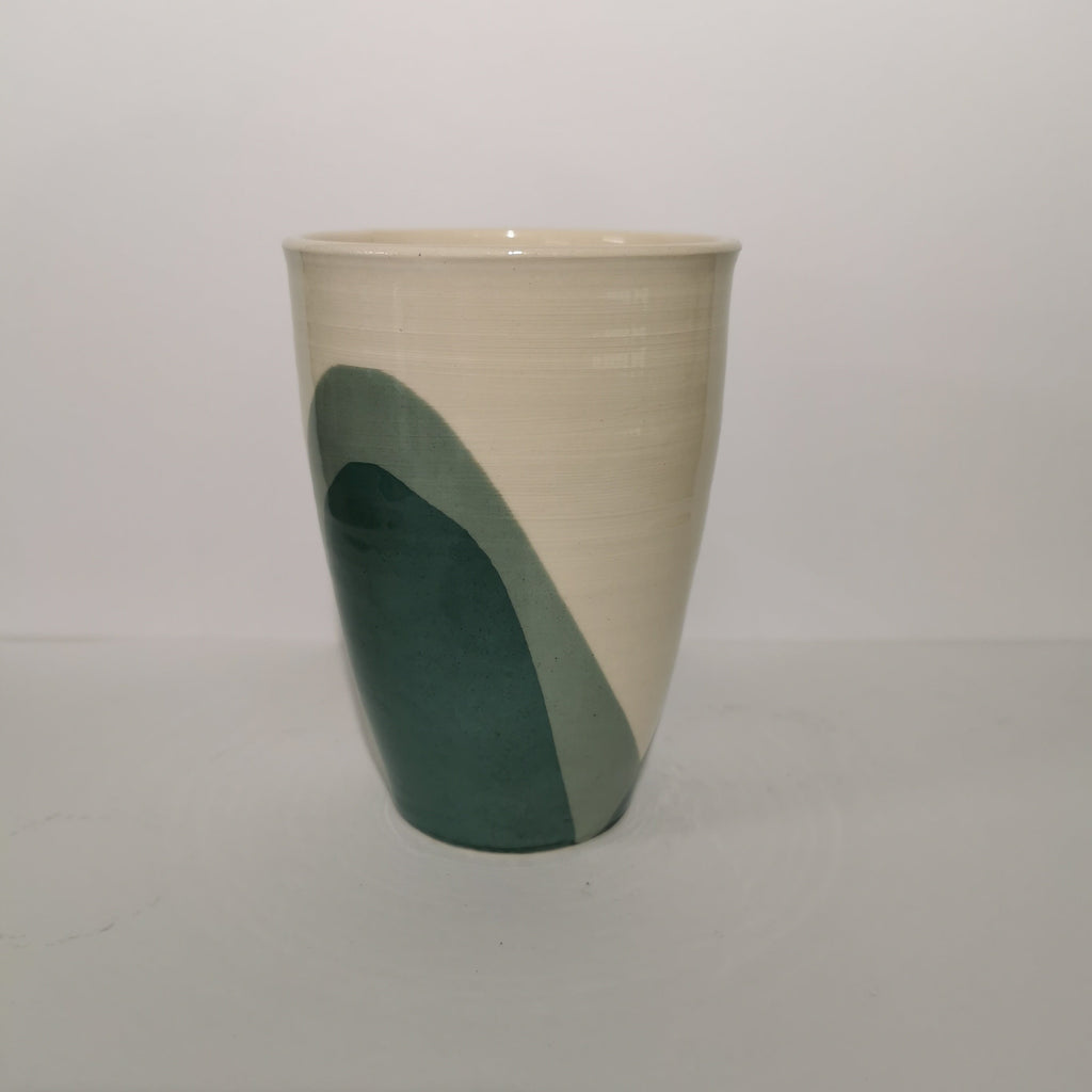 Poured Teal Shades Travel Cup