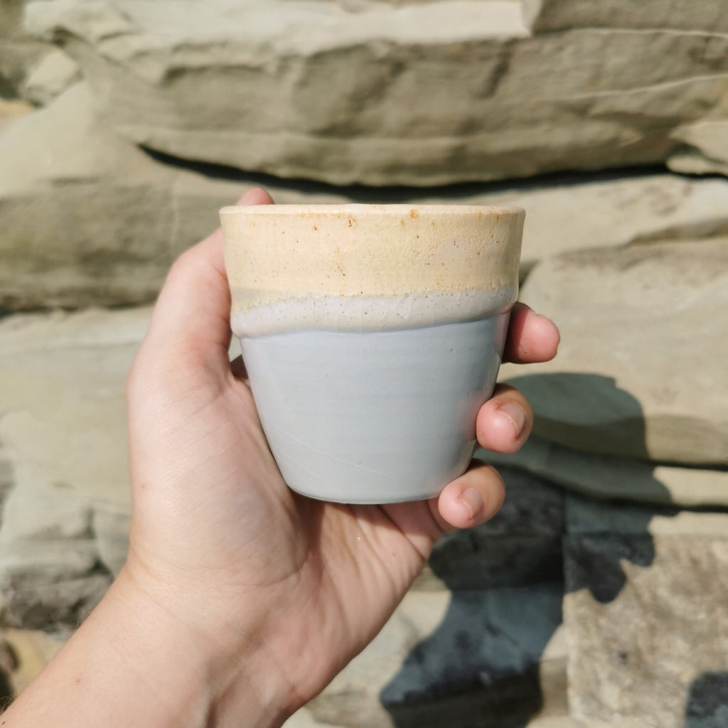Sandy Shoreline Coffee Cup